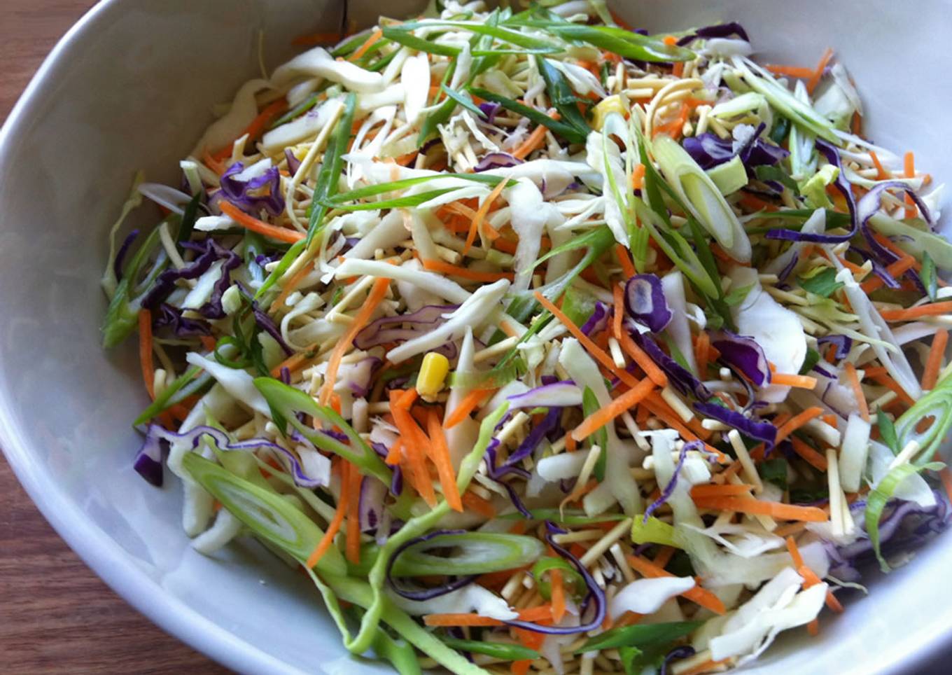 Asian Fried Noodle Slaw
