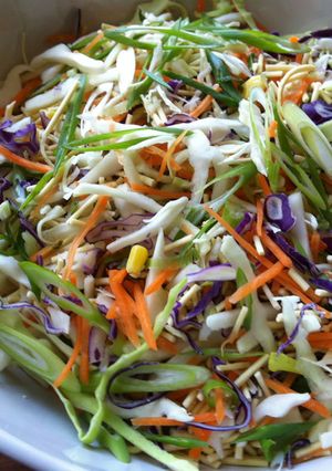 A picture of Asian Fried Noodle Slaw.