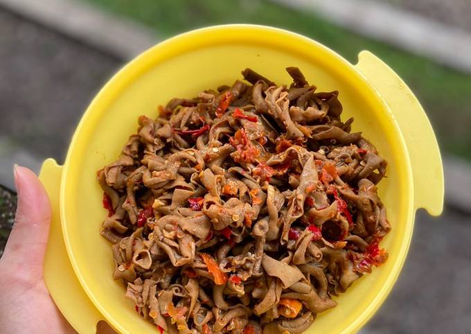 Resep Oseng usus ayam Anti Gagal