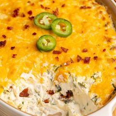A picture of Baked Jalapeno Popper Dip.