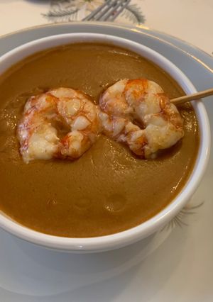 Foto principal de Crema ligera de gambas