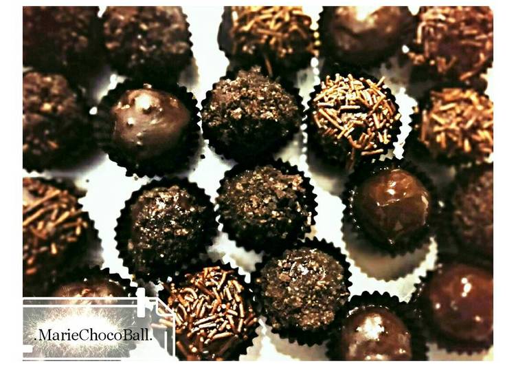 Marie choco ball / biskuit marie