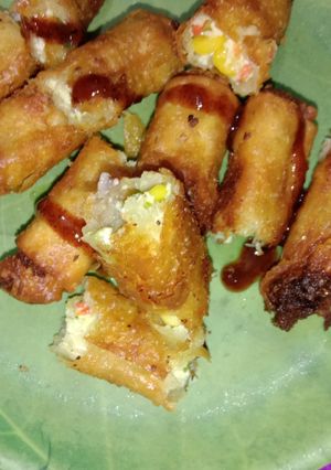 A picture of Cheese Corn Roll.