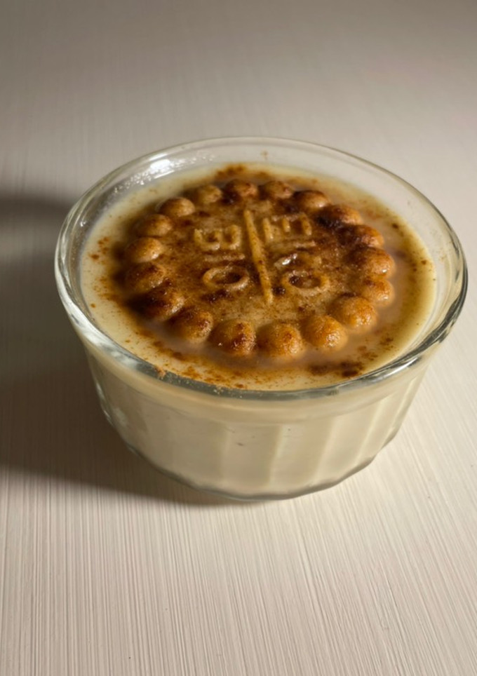 Una foto de Natillas veganas