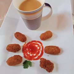 Fish bit size kabab A picture of Fish bit size kabab.