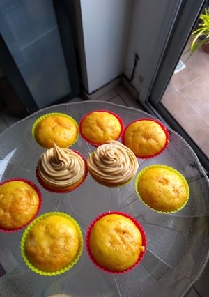 Una foto de Muffins de zanahoria (carrot cake) apto bebé +12m VEGAN