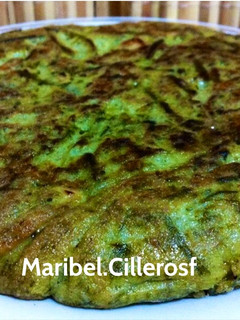 Una foto de Tortilla de ajetes