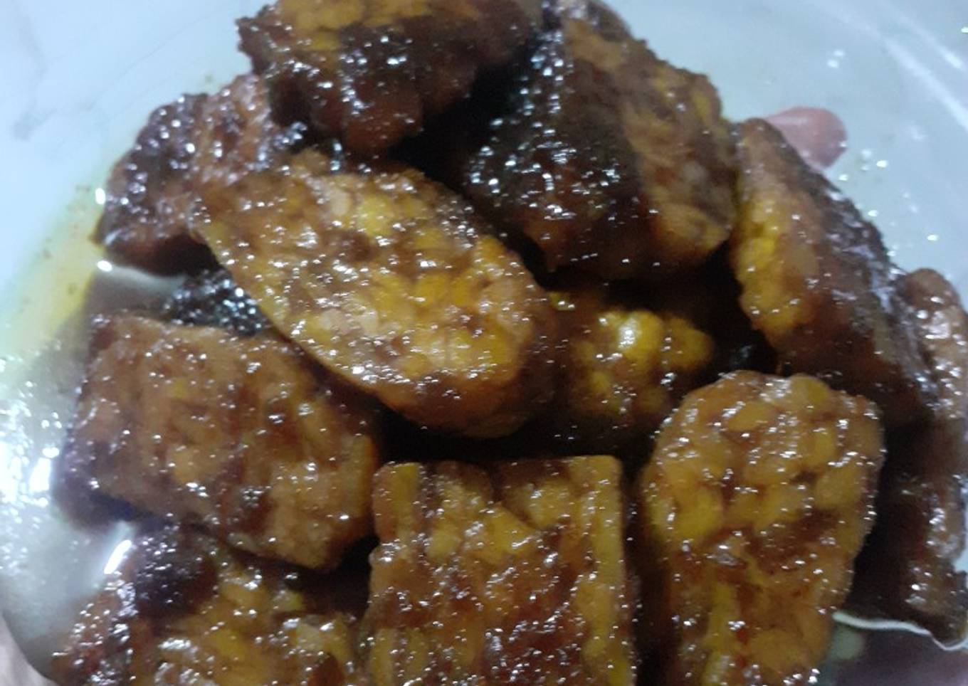 Tempe bumbu kecap