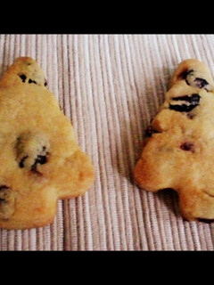 Vajas-áfonyás karcsonyi linzer recept fotója