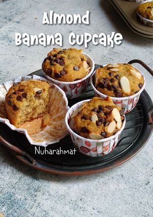 Gambar Almond Banana Cupcake