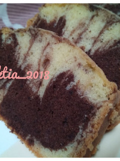 Foto resep Choco marble pound cake