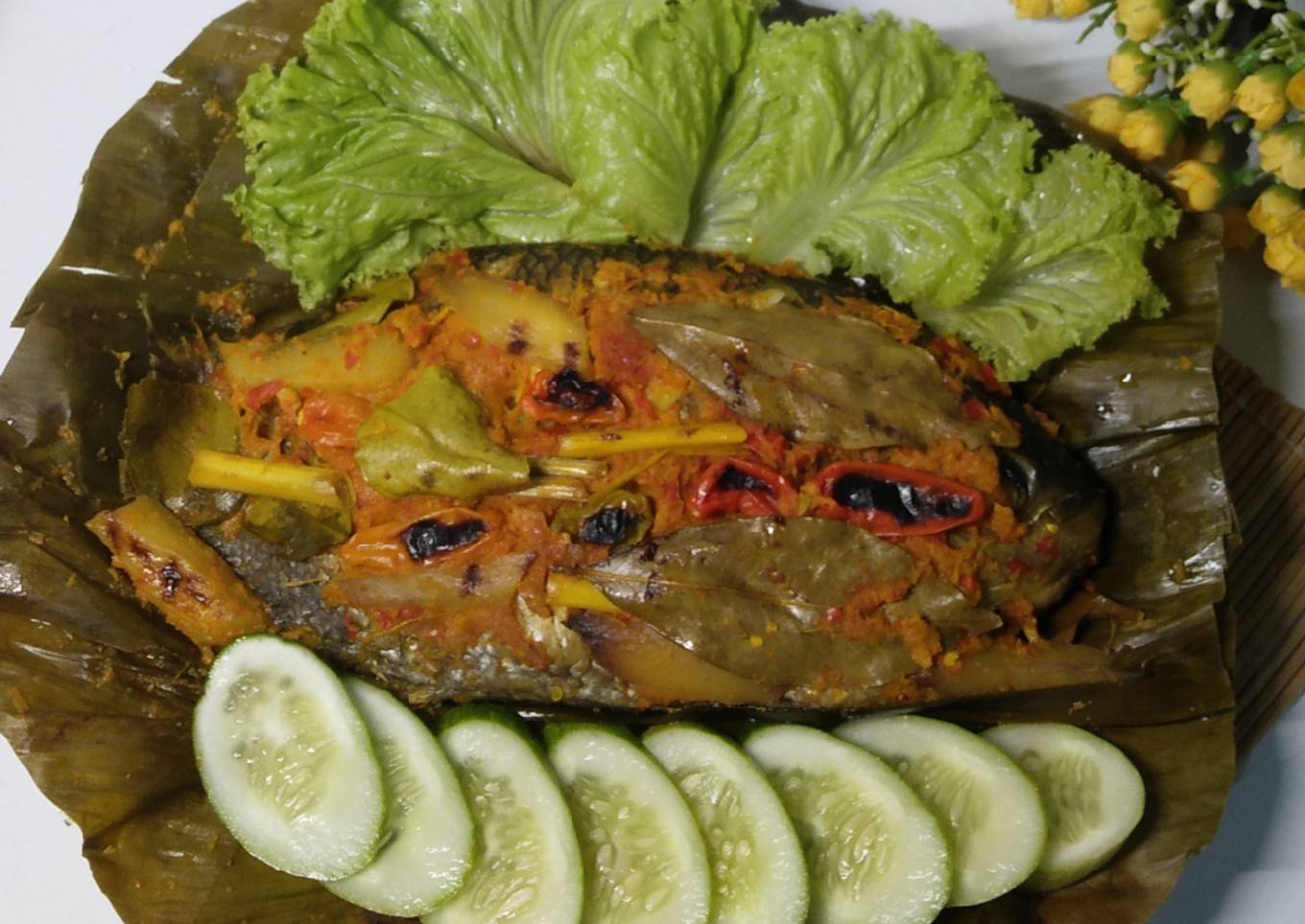 Pepes Ikan Gurame