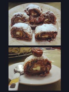Foto resep Pisang gulung kurma keju
