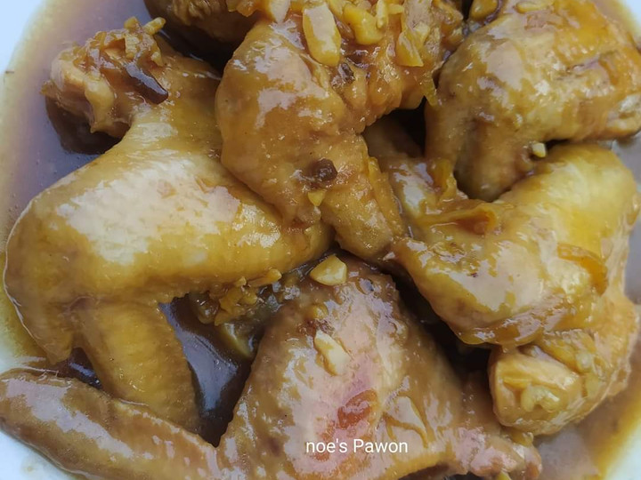 Resep Sayap ayam negro Anti Gagal