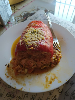 Una foto de Pimiento relleno