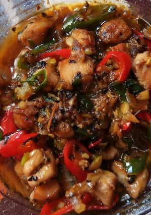Foto resep Ayam lada hitam