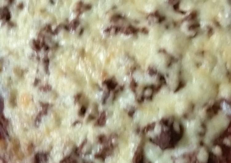 Step-by-Step Guide to Make Super Quick Homemade Steak pizza#eid challenge #wheat flour challenge