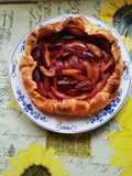 Sfogliata di prugne