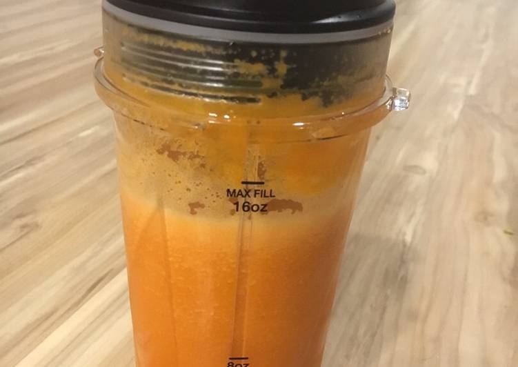 Recipe of Any-night-of-the-week Gold Beet &amp; Carrot Smoothie
