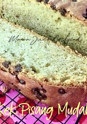 Gambar Kek Pisang Mudah