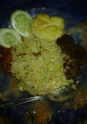 Foto resep nasi goreng ala elizza