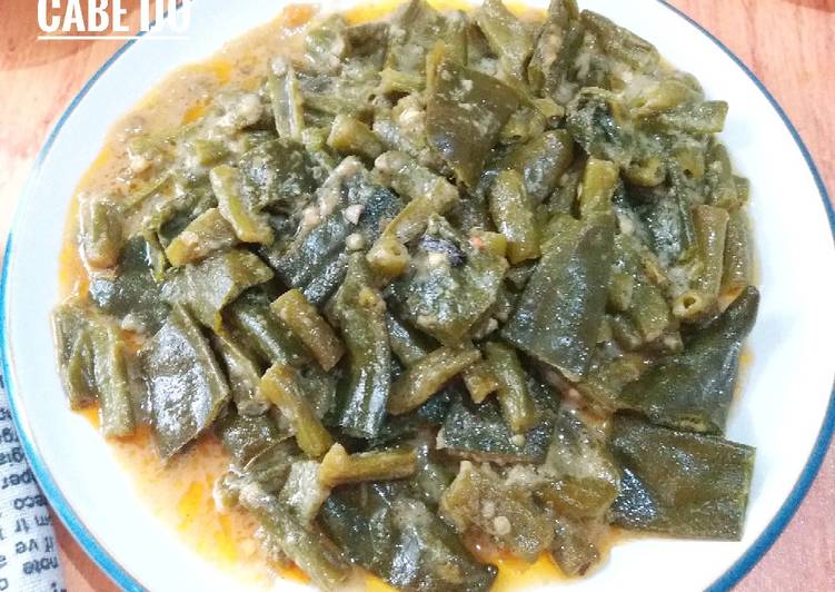 Resep Ase buncis cabe ijo Lezat