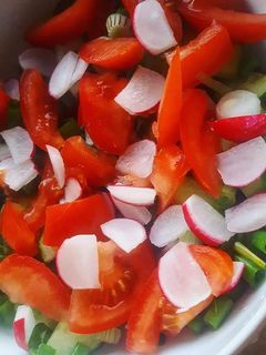 O poză a rețetei Salată de vară.