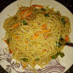Vegetable spaghetti😋😋😋 A picture of Vegetable spaghetti😋😋😋.