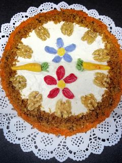"Tavaszváró" répatorta 🥕 recept fotója