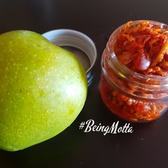 A picture of Fresh Raw Mango Pickle.