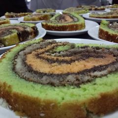 A picture of Cassata swiss roll.