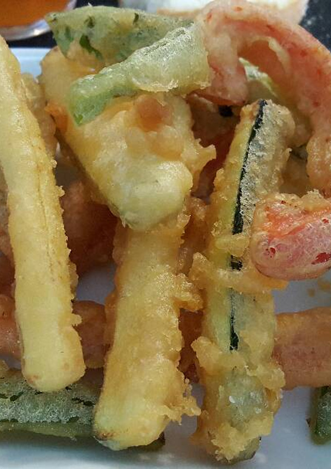 Una foto de Verdura en tempura