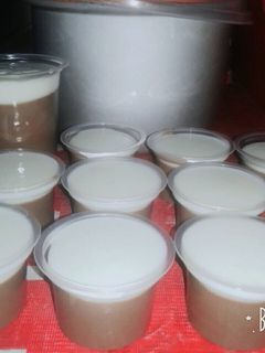 Foto resep Puding coklat with vla