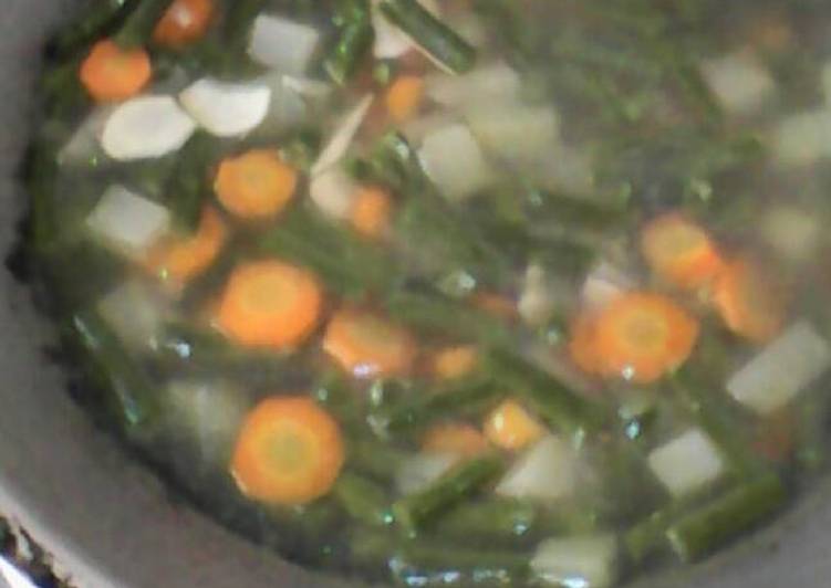Langkah meracik Sayur bening seger yang enak