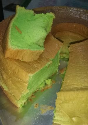 Foto resep Chiffon pandan