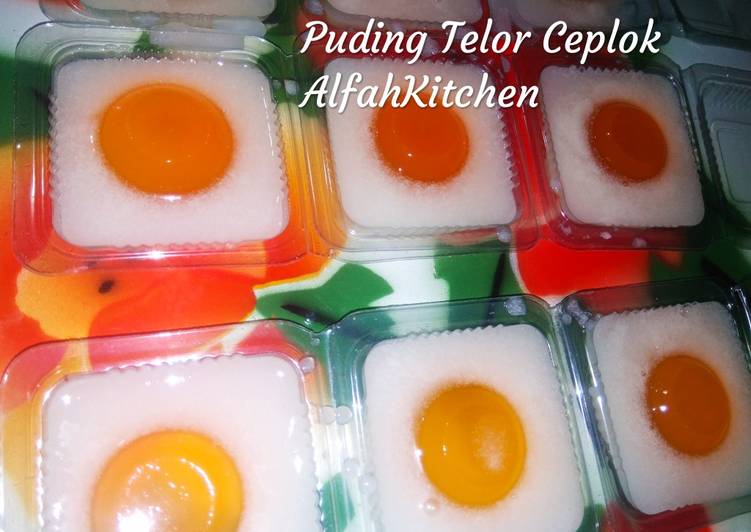 Puding Telor Ceplok