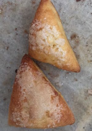 Una foto de Scones light de naranja