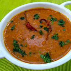 A picture of Gujarati Bamania Dal.
