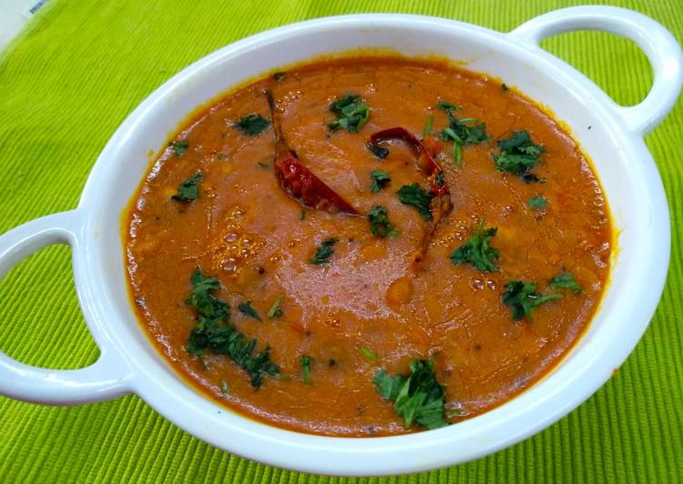 Recipe of Perfect Gujarati Bamania Dal