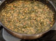 A picture of spinach saag