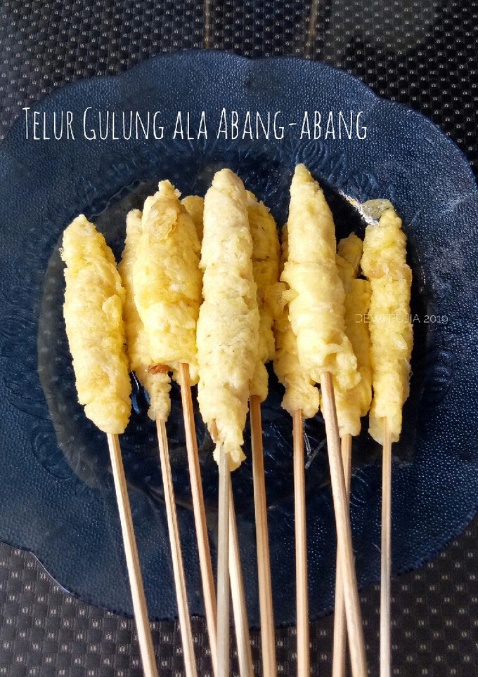 Foto resep Telur Gulung ala Abang-abang dan Tips Menggulung