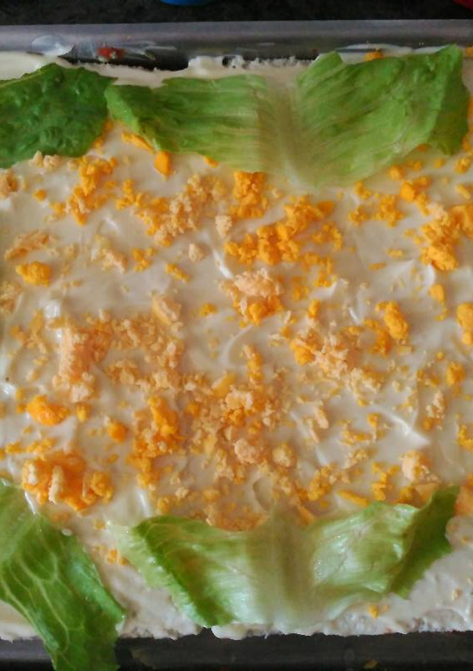 Una foto de Pastel frío de atún
