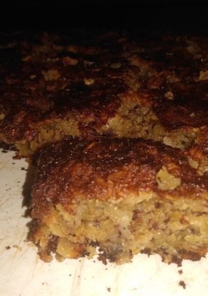 Una foto de Bizcochuelo de banana y avena