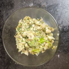 A picture of Mirchi Cha Thecha.