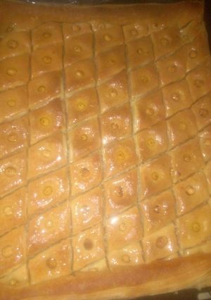 صورة لوصفة بقلاوة