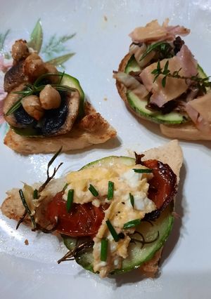 Una foto de Crostinis (tapas)