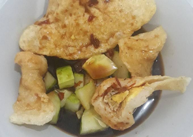 Resep Pempek kapal selam Home made Anti Gagal