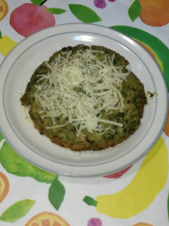 Una foto de Tortilla de espinacas con harina de maíz