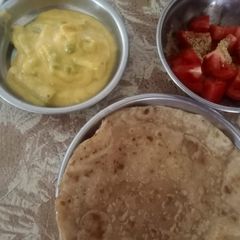 A picture of Drum stick sabji.