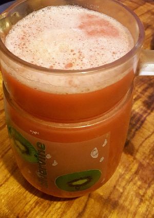 Una foto de Frutillada de maíz con fresa